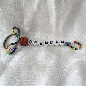 Brendan personalized keychain-NEW-hand made